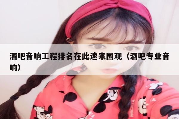 酒吧音响工程排名在此速来围观（酒吧专业音响）