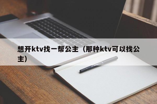 想开ktv找一帮公主（那种ktv可以找公主）