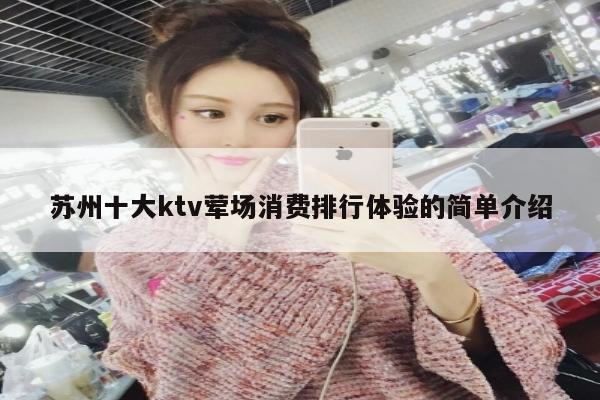 苏州十大ktv荤场消费排行体验的简单介绍