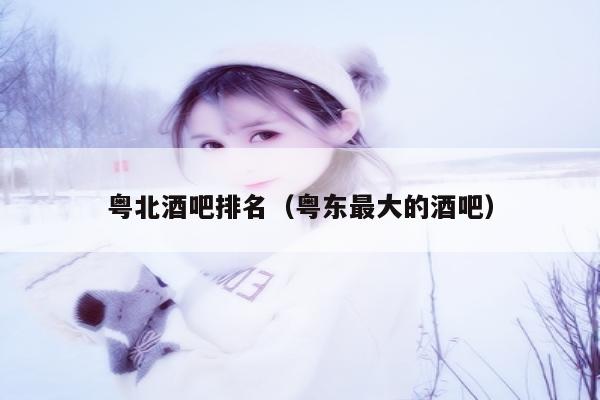 粤北酒吧排名（粤东最大的酒吧）