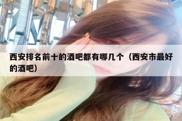 西安排名前十的酒吧都有哪几个（西安市最好的酒吧）